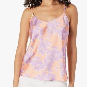 BCBGMAXAZRIA Women's Relaxed Fit and Flare Adjustable Spaghetti Strap Top. NWT